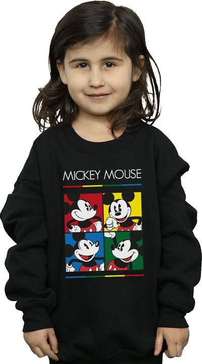 Immagine prodotto Disney Mickey Mouse Square Colour Felpa Ragazze (152, 158)