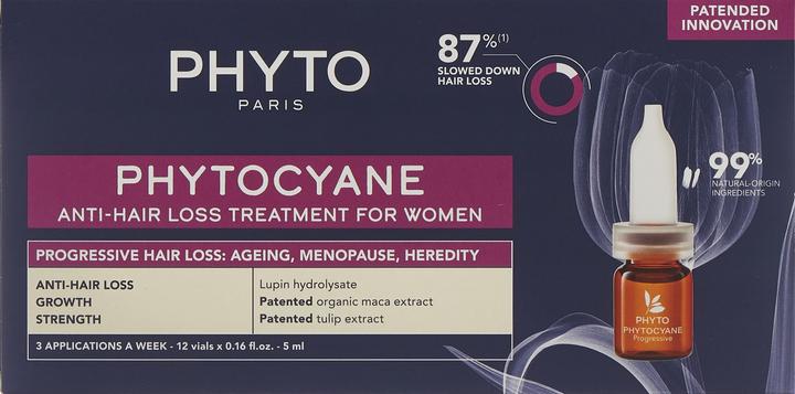 Immagine prodotto Phyto Phytocyane Women Prog french 12 Fl 5 ml (Set per la cura dei capelli)