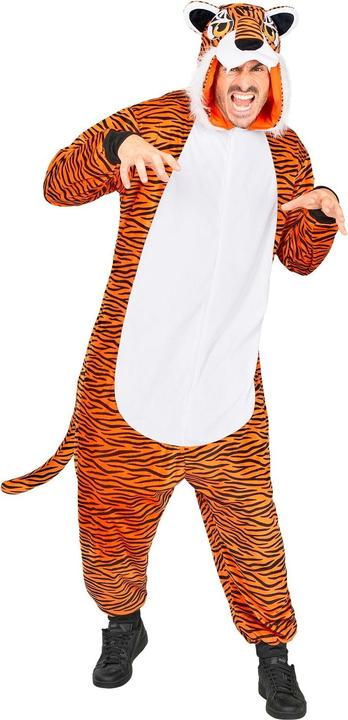 Produktbild Widmann Tiger Onesie Plüschkostüm (One Size)