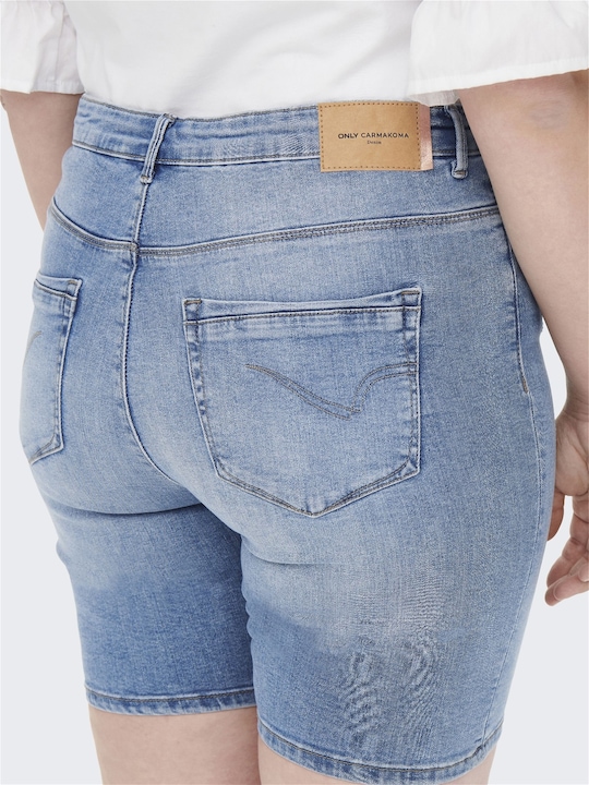 Produktbild Only Curvy CARLaola Reg Destroyed Jeansshorts (48)