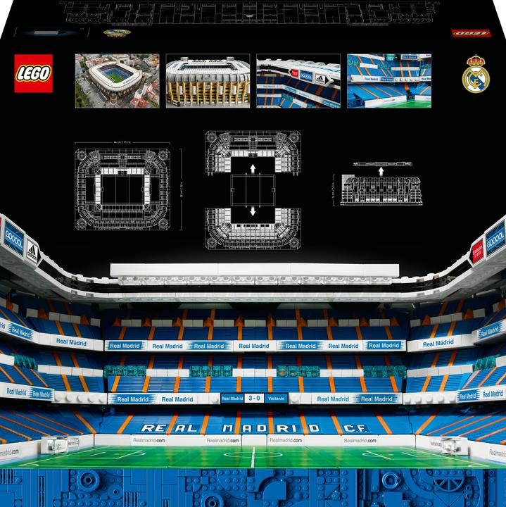 Produktbild LEGO Real Madrid - Santiago Bernabéu Stadion (10299, LEGO Icons, LEGO Seltene Sets)