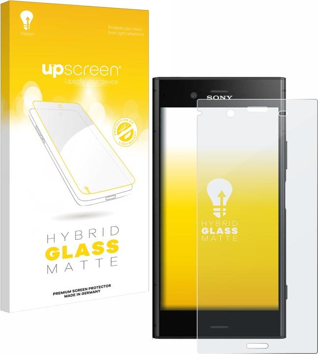 Actual product image upscreen Reflection Shield Matt Protective Film (1 Piece, Sony Xperia XZ1)