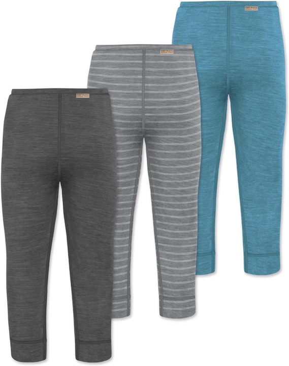 Immagine prodotto Normani Confezione da 3 pantaloni baby merino "Tihoi" - 9509 (68)