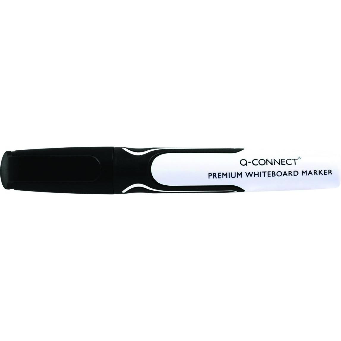 Q-Connect, Marker, Whiteboard Marker Premium (Schwarz, 3 mm, 1 x)
