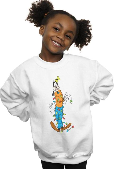 Produktbild Disney Goofy Christmas Lights Sweatshirt Mädchen (152, 158)