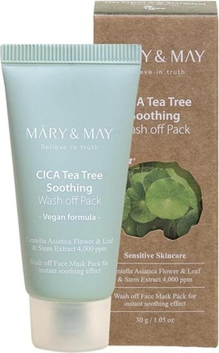 Mary&May MARY & MAY Cica Tea Tree Soothing Dishwashing Pack 30g (30 g)