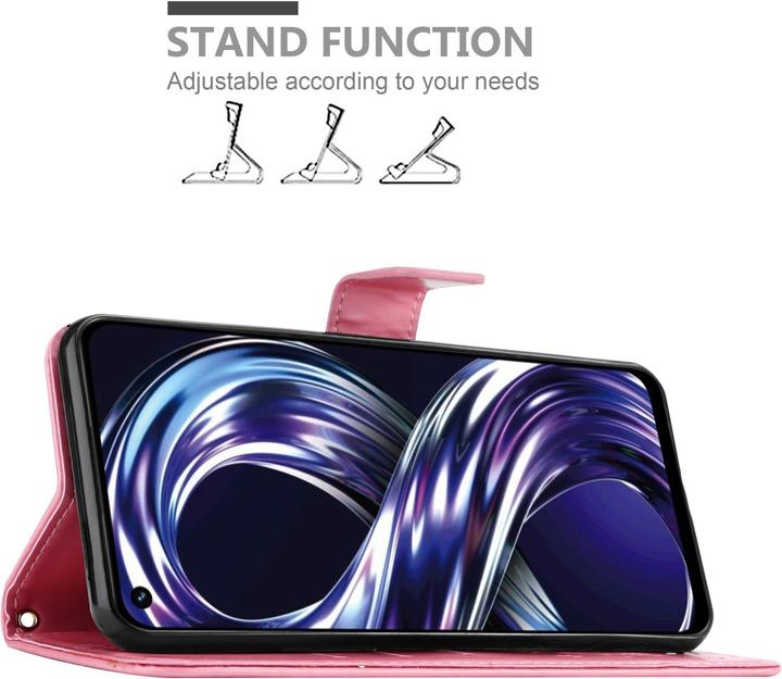 Immagine prodotto Cadorabo Copertina a libro floreale per Realme 8i / Narzo 50 4G (Realme 8i)