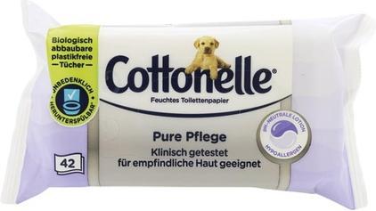 Actual product image Cottonelle Moist toilet paper Pure cleanliness