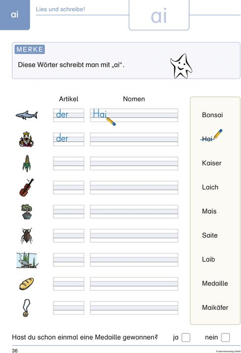 Produktbild Ich kann rechtschreiben 2. Schüler-Arbeitsheft für die 2. und 3. Klasse (Deutsch, Katrin Langhans, Peter Schultz, 2010)