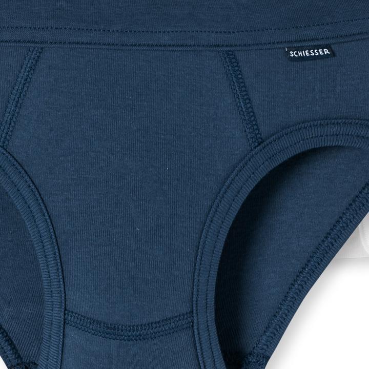 Produktbild Schiesser 2er Pack Feinripp Organic Cotton Slip / Unterhose (92, 2er Pack)