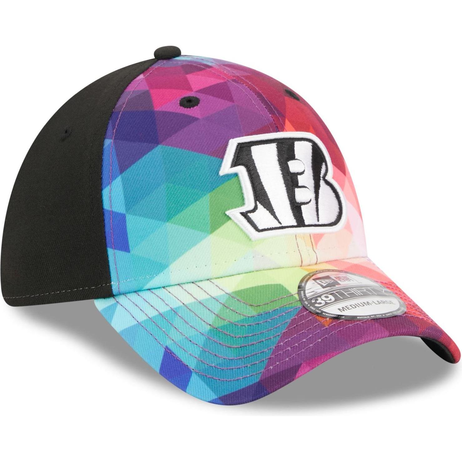 Thumbnail - New Era, Herren, Cap, 39Thirty Cap CRUCIAL CATCH Cincinnati Bengals - M/L, Mehrfarbig, (M)