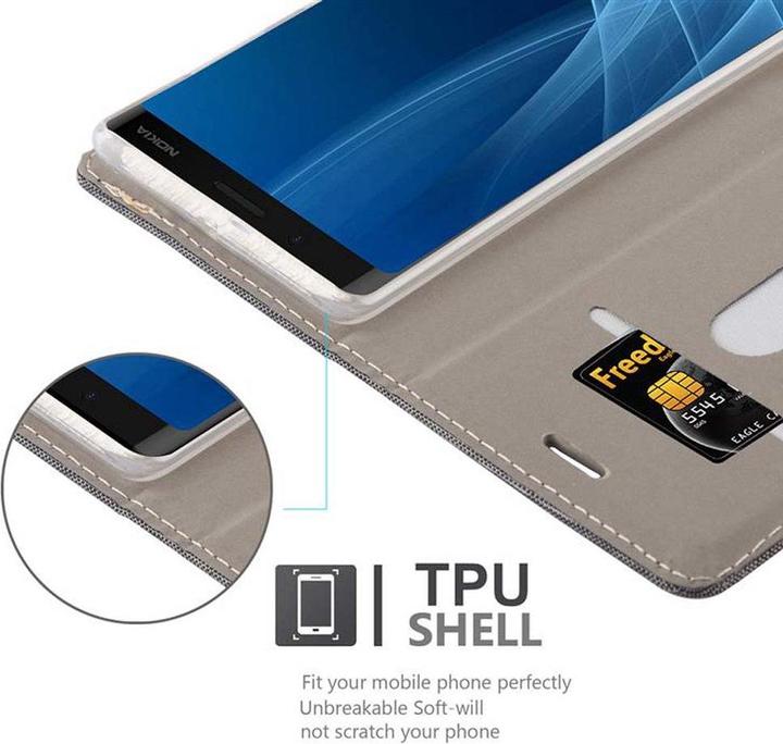 Image du produit Cadorabo Couverture look jeans Book (Nokia 8 Sirocco)