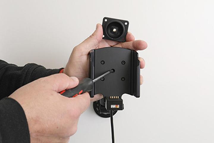 Produktbild Brodit Halter Aktiv USB, 12/24V, für HONEYWELL CT47, inkl. USB-Ladegerät, NUR für Geräte mit origin