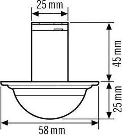 Immagine prodotto Esylux Rilevatore a soffitto EB 360 gradi PDC360i/12 mini (12 m)