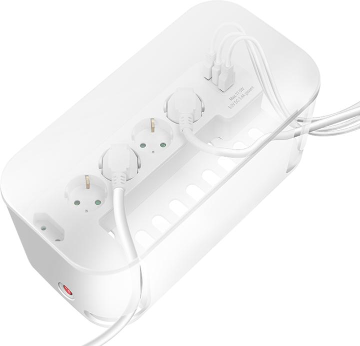 Actual product image LogiLink Cable box set with socket strip