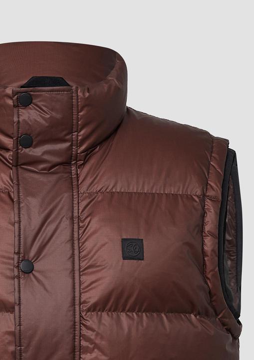 Produktbild s.Oliver Outdoor-Weste Edle Steppweste mit recycelter Daune (M)