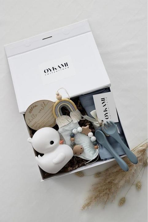 Actual product image Oykami Baby boy gift box "Vienna"