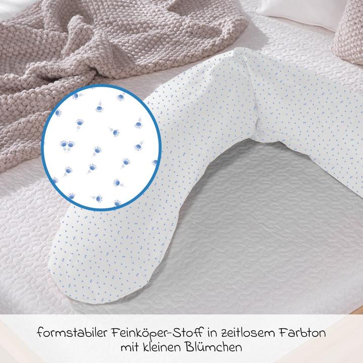 Image du produit Theraline Housse de rechange pour le coussin d'allaitement L'Original 190 cm - Blümlein