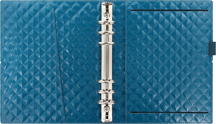 Produktbild Filofax A5 Domino Luxe organiser, blaugrün