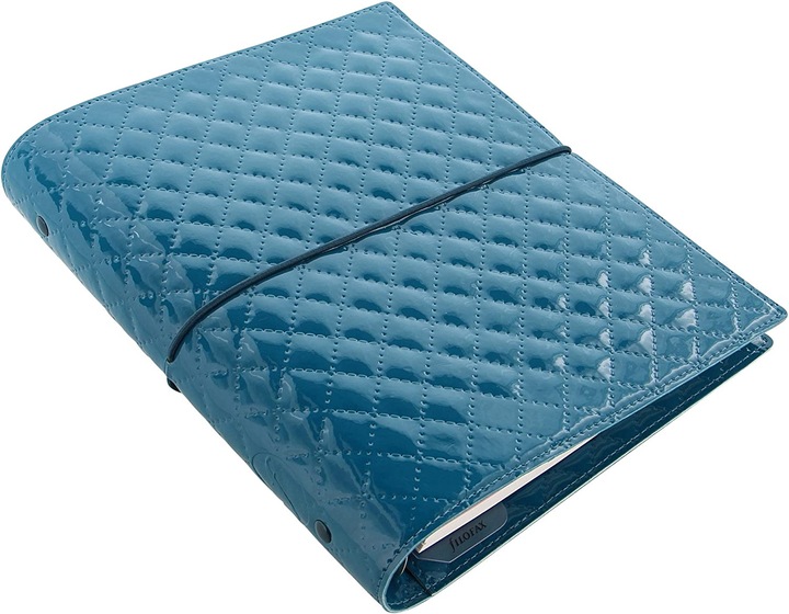 Produktbild Filofax A5 Domino Luxe organiser, blaugrün