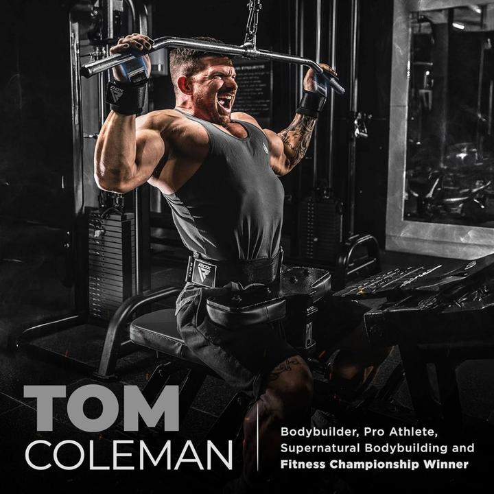 Actual product image Rdx Gym Hook Strap Red Plus (One size)