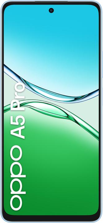 Actual product image OPPO A5 Pro (256 GB, feather blue, 6.67", Dual SIM, 4G)