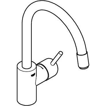 Grohe, Küchenarmatur, 32663003 Badarmatur