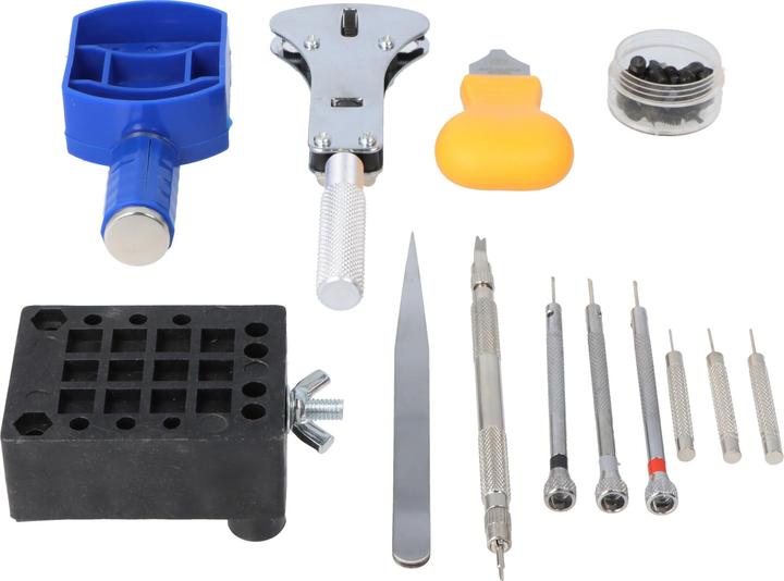 Produktbild AccuCell Uhrmacher Werkzeugset ca. 30-teilig inklusive Aufbewahrungstasche