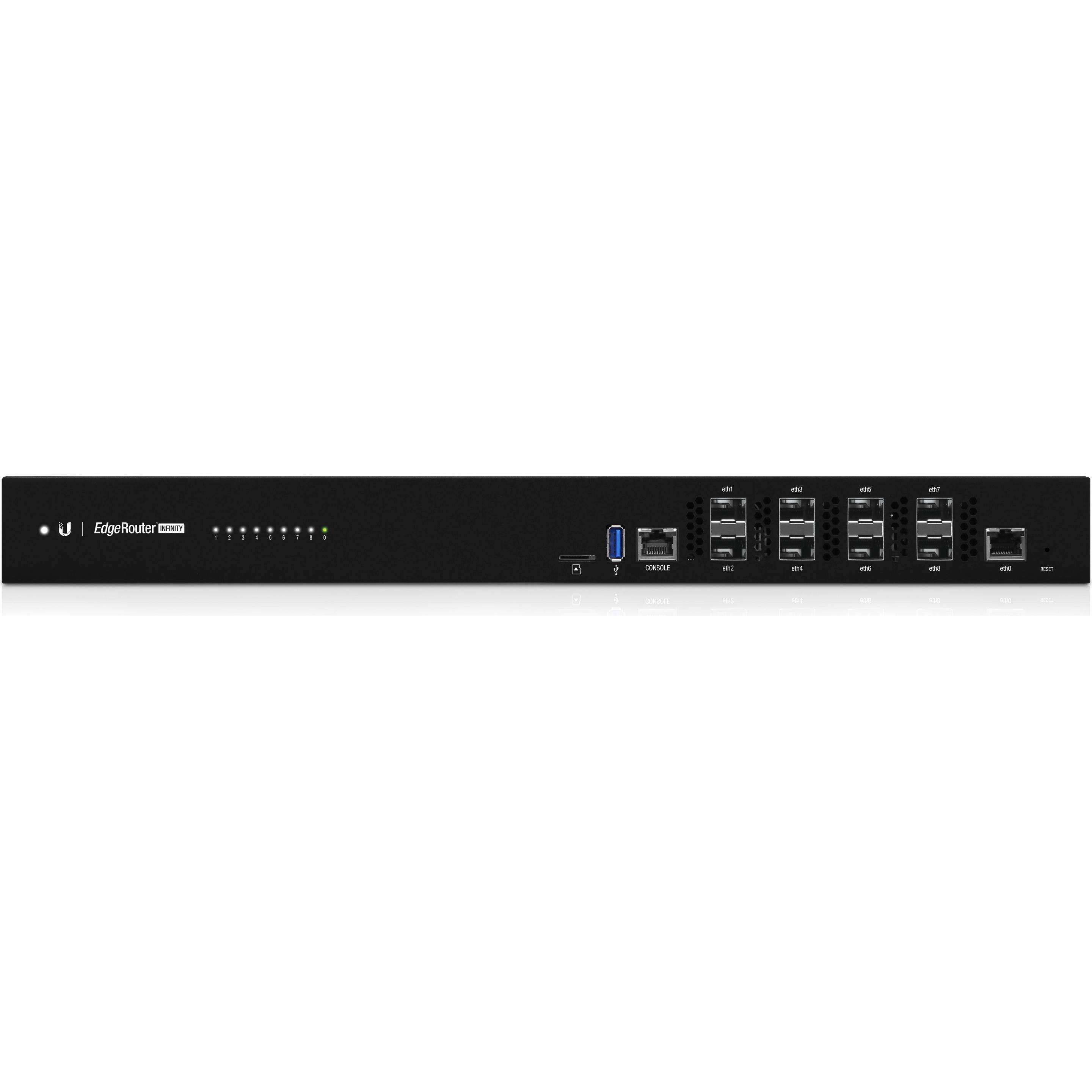 Ubiquiti EdgeRouter Infinity ER-8-XG, Router, Schwarz