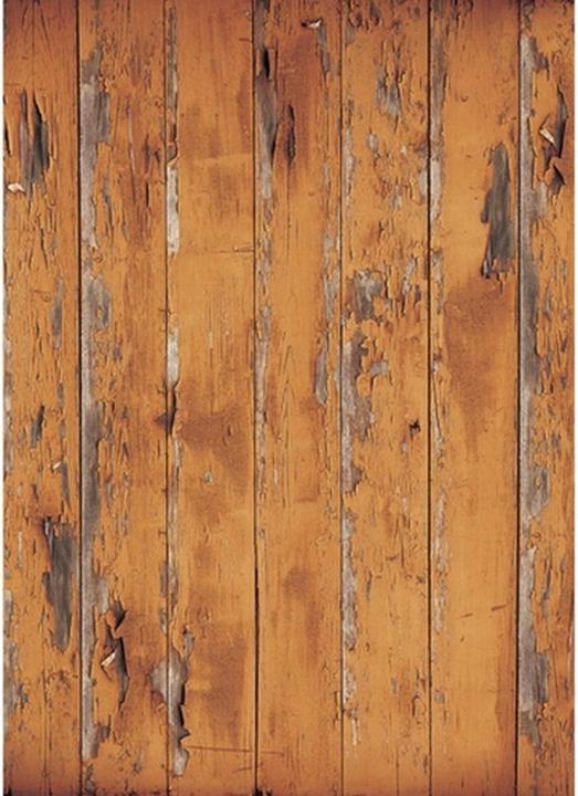 Westcott Distressed Wood Matte Vinyl Backdrop 1.52m x 2.13m Rich Brown (152 cm, 213 cm)