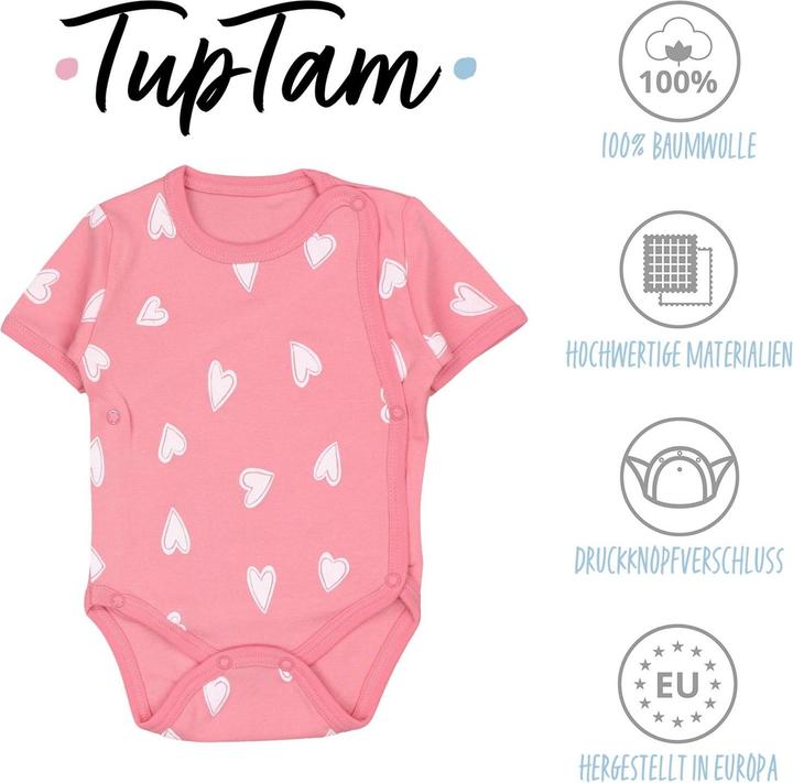 Actual product image TupTam Wickelbody Kurzarm - 5er Set (68)