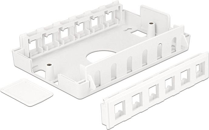 Actual product image Delock Keystone empty case 12 port (Housing)