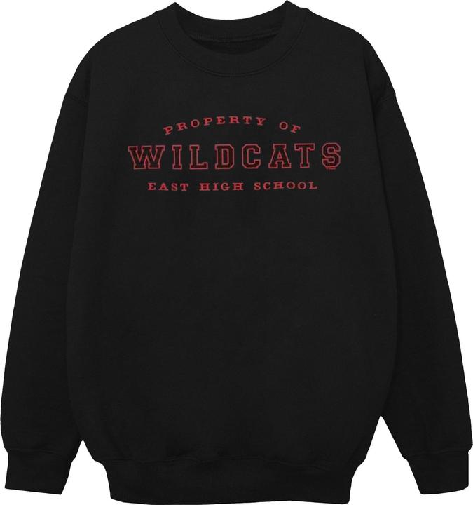 Actual product image Disney Boys High School Musical The Musical Property Of Wildcats Sweatshirt (140, 146)