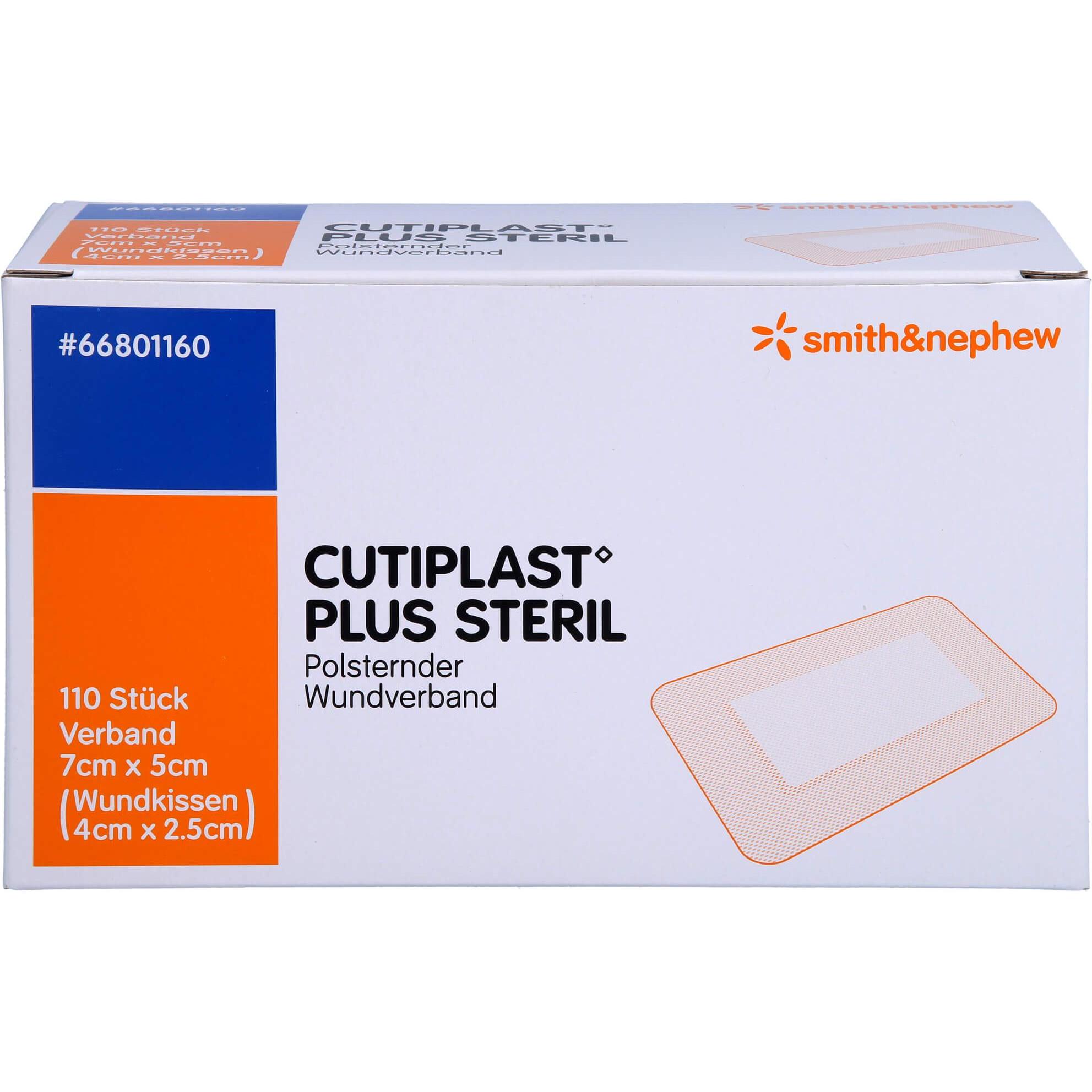 Thumbnail - Smith & nephew, Pflaster, Cutiplast Plus St 5x7cm, 110 St VER (110 x)