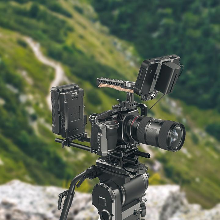 Produktbild SmallRig Advanced V Mount Battery Mount Plate with Dual 15mm Rod Clamp 3203B