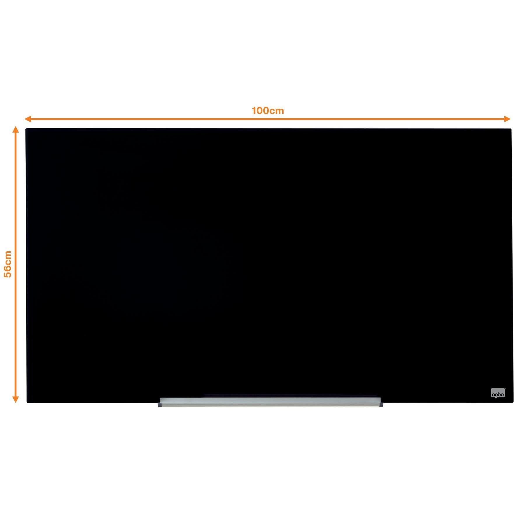 Nobo, Präsentationstafel, Diamond Glassboard (98 x 58 cm)