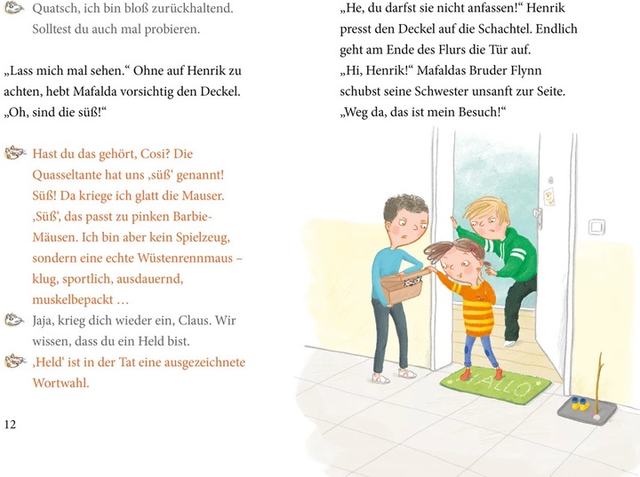 Produktbild Mafalda mittendrin - Zwei Mäuse auf der Flucht (Deutsch, Katja Alves, Jutta Wetzel, 2023)