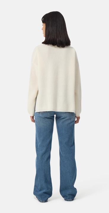 Produktbild Cash-Mere Wolle Kaschmir Oversize Style Rollkragen Pullover (M)