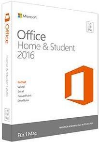 Microsoft Office MAC Home & Student 2016 (1 User, 1 Geräte/User)