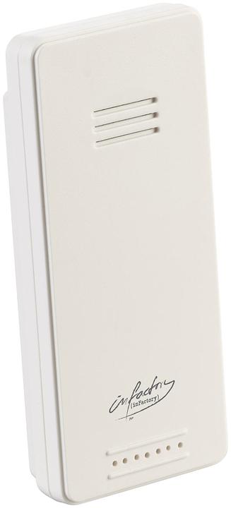 Produktbild Infactory Aussen- und Innen-Thermometer und Hygrometer mit Funk-Aussensensor, 60 m