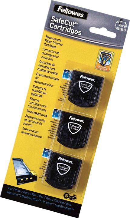 Produktbild Fellowes Safecut Ersatzklinge - 3 Stile (3 Blätter)