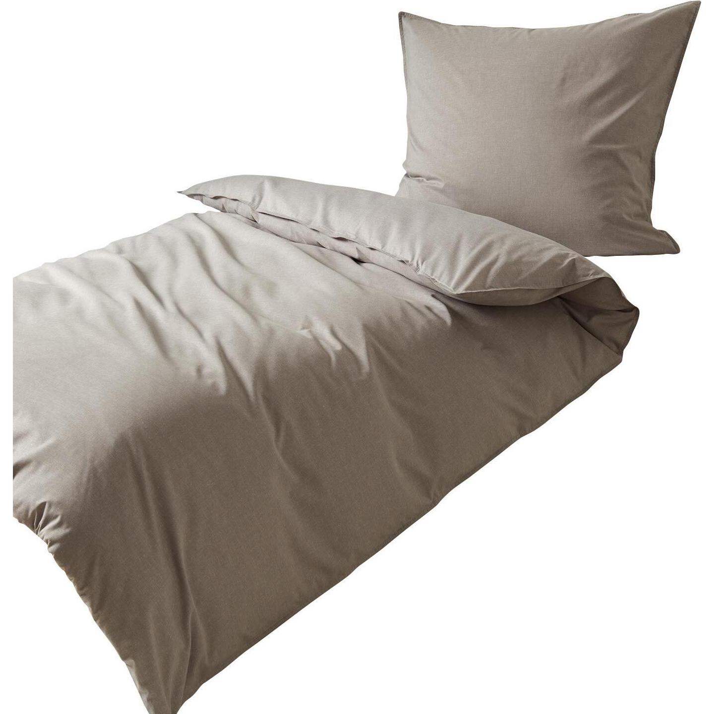 Traumschlaf, Bettwäsche, Basic Chambray (Bettwäsche Set, 70 x 90 cm, 140 x 200 cm)
