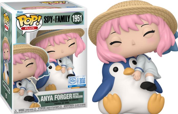 Actual product image Funko POP! Spy x Family - Anya Forger with Penguin Exclusive