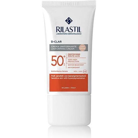 Rilastil, Sonnencreme, D-Clar Spf50+ Leichte Creme 40ml (Sonnencreme, SPF 50, 40 ml)