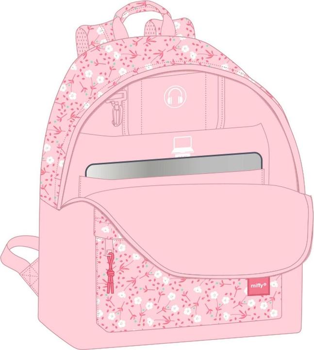 Produktbild Smiffys Miffy Schulrucksack Miffy 31 X 41 X 16 Cm