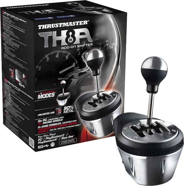 Produktbild Thrustmaster TH8A Schaltung (PC, PS3, PS4, Xbox One X, Xbox Series X, Xbox One S, Xbox Series S)