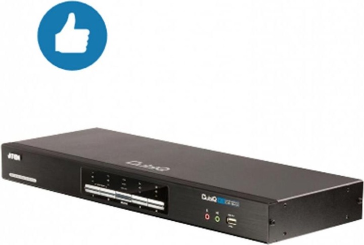 Produktbild Aten 4-Port USB DVI Dual-Link Dual Display/Audio