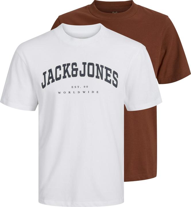 Actual product image Jack & Jones 2er-pack Logo T-shirt Mini T-shirt (116)