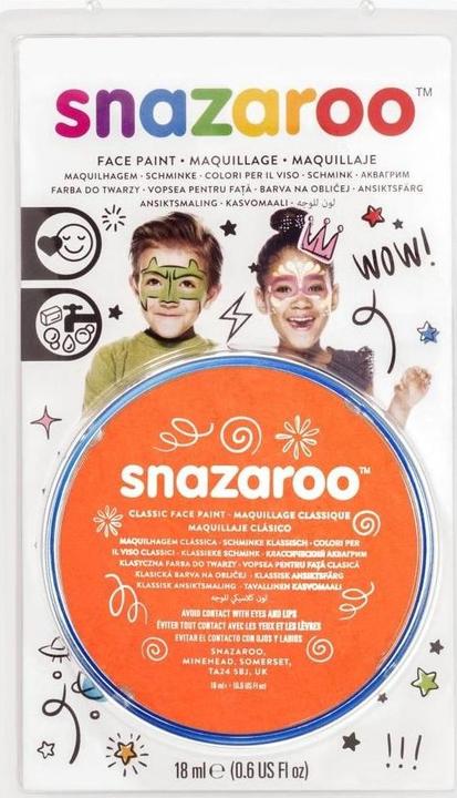 Actual product image Snazaroo Make-up Colour Blister 18 ml, Orange