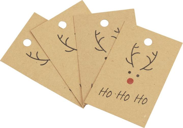 Produktbild Viana Weihnachtsanhänger Rentier Bastelset 4St